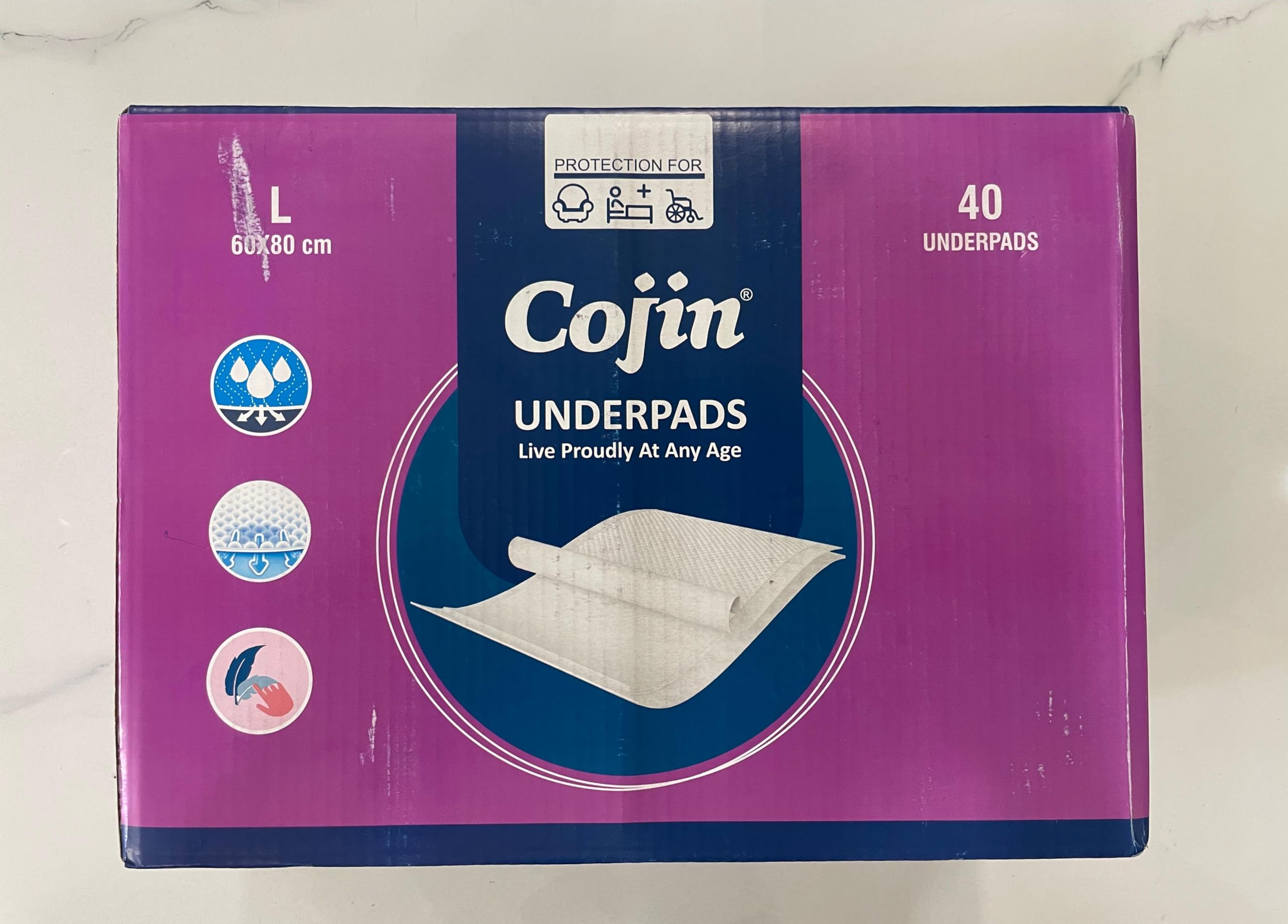 COJIN UNDERPAD L40 ( 60X80 CMS) 1